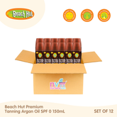 Beach Hut Tanning Dry Oil SPF0 150ml Set of 12